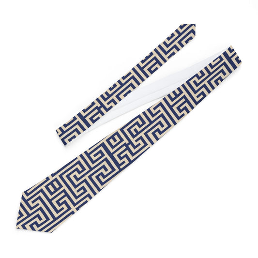 KAMBI Labyrinth Crown Tie — Royal Path Signature
