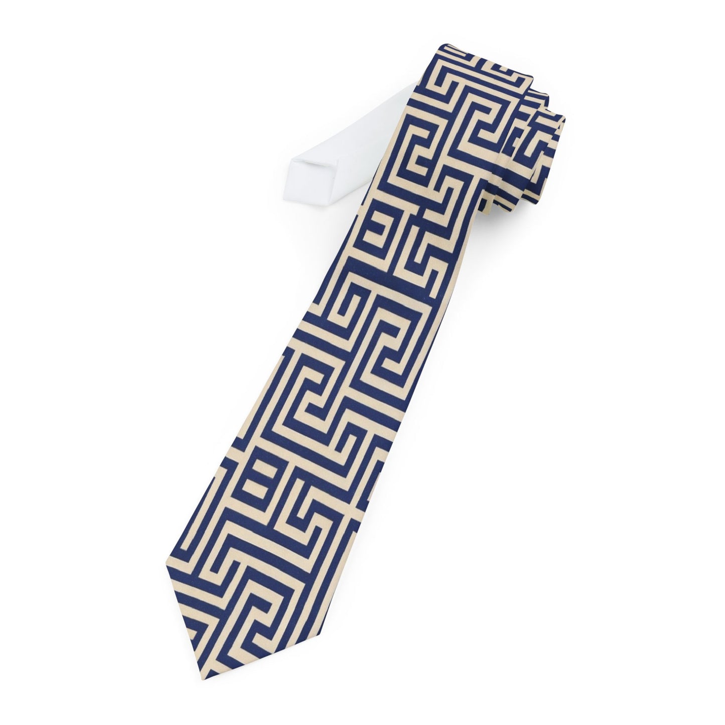 KAMBI Labyrinth Crown Tie — Royal Path Signature